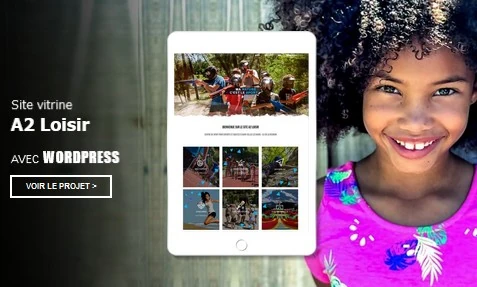 Site internet A2 Loisir réalisé par AgenceSolution à La Réunion