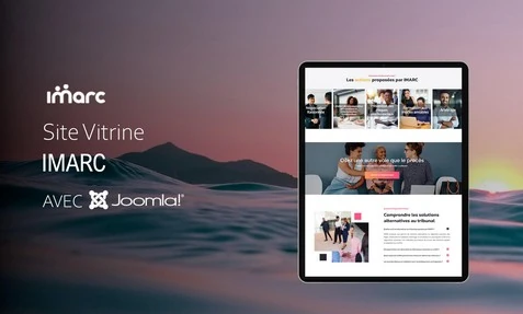Site internet IMARC réalisé par AgenceSolution à La Réunion