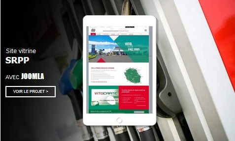 Site internet SRPP réalisé par AgenceSolution à La Réunion