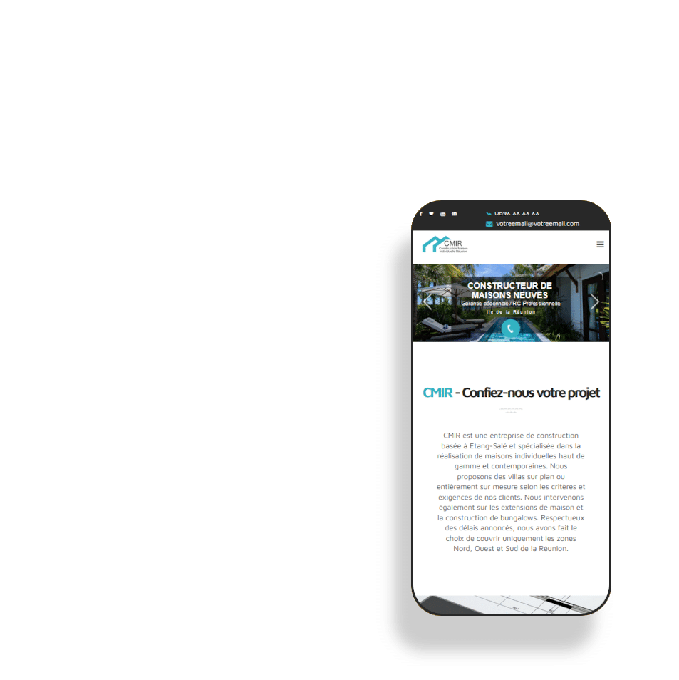 Adaptation précise de sites web pour une navigation mobile fluide, répondant aux besoins des utilisateurs mobiles à la Réunion